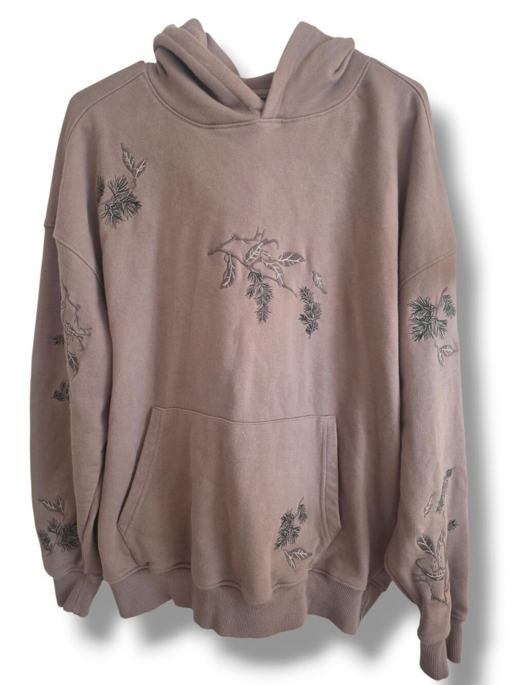 Public Supply NYC Mens Medium M Pine Embroidered Hoodie Sweatshirt
